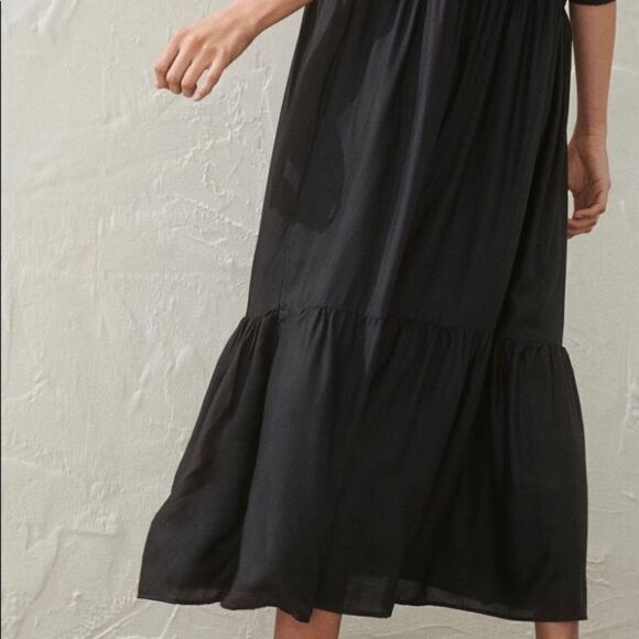 Puff-sleeved dress H&M black new - Picture 5 of 6